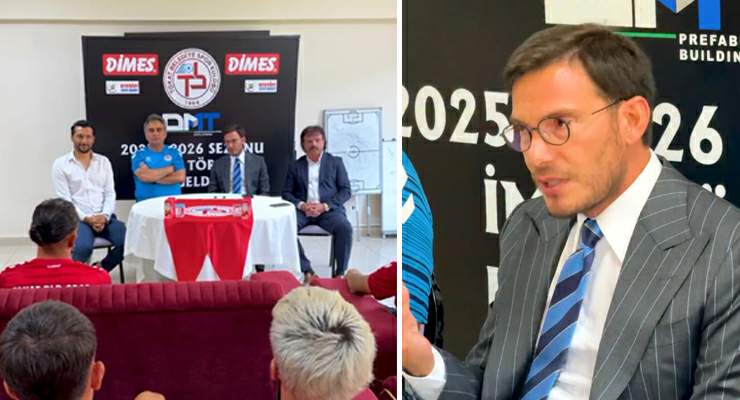 Başkan Yazıcıoğlu, futbolculara moral ve motivasyon verdi