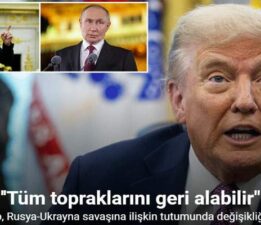 Trump, “Ukrayna, Rusya’dan tüm topraklarını geri alabilir”