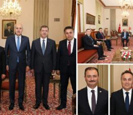 TBMM Başkanı Numan Kurtulmuş’a Tokat Heyeti’nden ziyaret