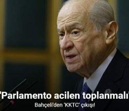 Bahçeli, “81 Düzce’den sonra 82’nin KKTC olması artık hayat memat konusu haline gelmiştir”