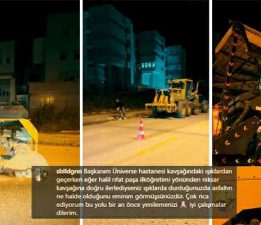 Tokat’ta vatandaş istedi, Belediye bir gecede asfaltladı