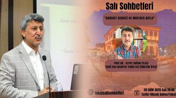 Salı Sohbetleri bu hafta Prof. Dr. Alpay Doğan Yıldız’la başlıyor