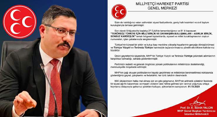 MHP Tokat İl Teşkilatı’ndan “Terörsüz Türkiye” için kararlılık mesajı