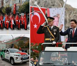 Tokat’ta Cumhuriyet’in 102. yıl gururu