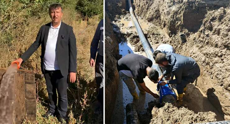 Artova Belediyesi “İçme Suyu ve Asbestli Borular” hattını yeniledi