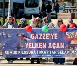 Başkan San, “Gazze’nin sessiz çığlığına ses olmak için meydanlardayız”