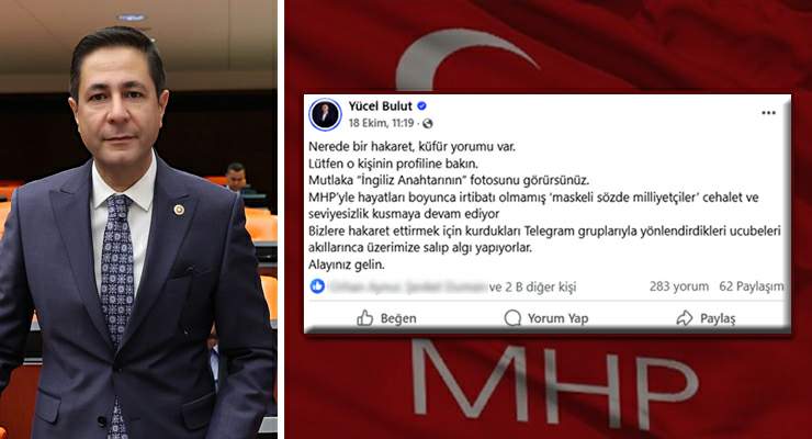 MHP’li Yücel Bulut’tan sert çıkış, “Alayınız gelin!”