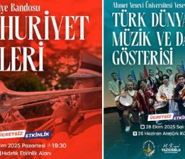 Tokat Belediyesi’nden iki güzel etkinlik daha