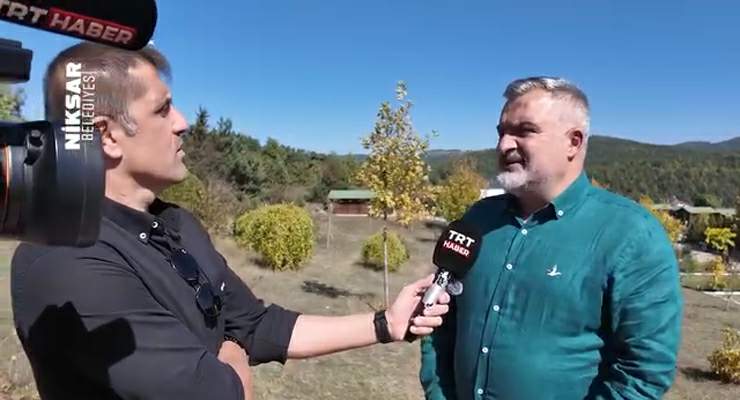 Başkan Semih Tepebaşı, Çamiçi Yaylası’nı TRT Haber’e anlattı