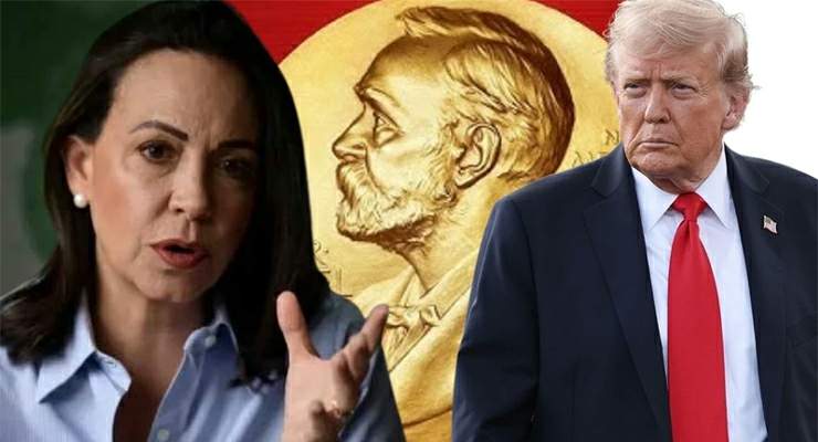 Nobel Barış Ödülü, Venezuelalı muhalif lider Maria Machado’ya verildi