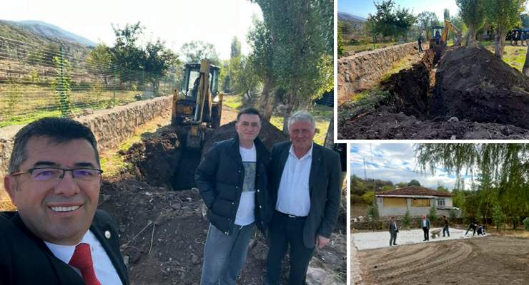 Akarçay Görümlü’de “Altyapı ve Üstyapı” çalışmaları tamamlandı