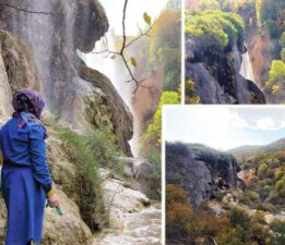 Dipsizgöl Şelalesi, Sonbahar güzelliğiyle mest ediyor