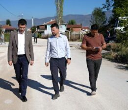 Erbaa’da 2,5 kilometrelik eski Tokat-Erbaa yolu asfaltla buluşuyor
