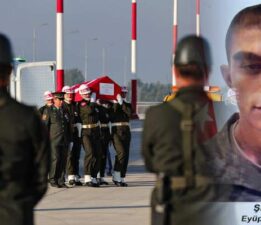Şehit Eyüp Güner Gaziantep’e dualarla uğurlandı