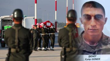 Şehit Eyüp Güner Gaziantep’e dualarla uğurlandı