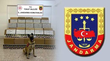 Tokat’ta 1 milyon 200 bin TL değerinde bandrolsüz makaron ele geçirildi