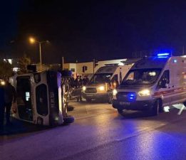 Tokat’ta ambulans ile cip çarpıştı: 3 yaralı
