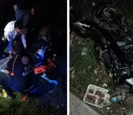 Tokat’ta motosiklet otomobile çarptı: 2 yaralı