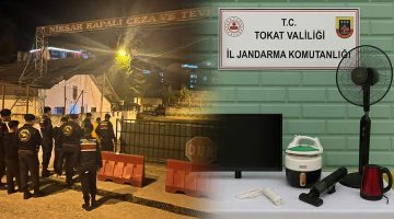 Tokat’ta jandarmadan hırsızlara suçüstü