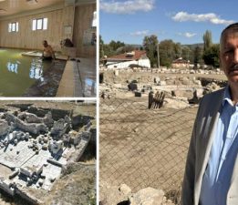 Tokat’taki termal suyun izleri 2 bin yıllık Roma hamamını işaret ediyor