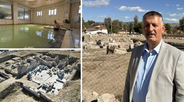 Tokat’taki termal suyun izleri 2 bin yıllık Roma hamamını işaret ediyor