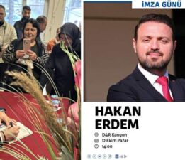 Gazeteci-Yazar Hakan Erdem’den İstanbul’da imza günü