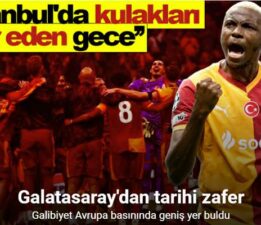 Galatasaray’ın Liverpool galibiyeti Avrupa basınında geniş yer buldu