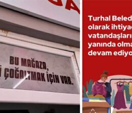 Turhal Belediyesi “Halk Mağaza” projesini hayata geçirdi