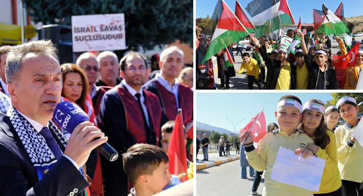 Gazze’nin sesi TOGÜ’den yükseldi