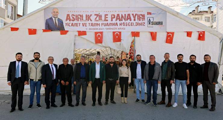 Başkan Sargın, Asırlık Zile Panayırı’nda esnaf ve vatandaşlarla buluştu