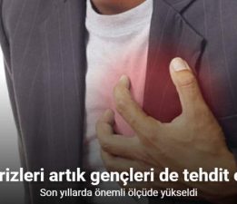 Kalp krizleri artık gençleri de tehdit ediyor
