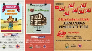 Tokat Belediyesi’nden çocuklar için 3 ayrı haftasonu etkinliği