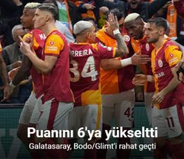 Galatasaray, Bodo/Glimt’i rahat geçti