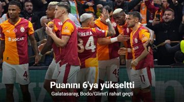 Galatasaray, Bodo/Glimt’i rahat geçti