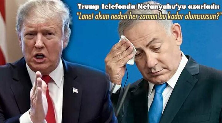 Trump, “Lanet olsun neden her zaman bu kadar olumsuzsun?”