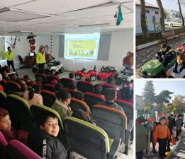 Tokat Belediyesi’nden güvenli yarınlar için miniklere “Trafik Bilinci Eğitimi”