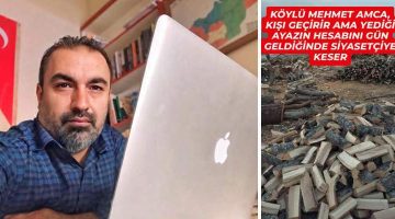 KÖYLÜ MEHMET AMCA, KIŞI GEÇİRİR AMA…