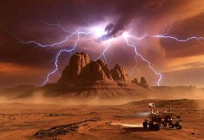 Mars’ta “Mini Yıldırım” ilk kez görüntülendi