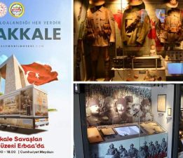 “Çanakkale Mobil Müzesi” 15-16 Kasım tarihlerinde Erbaa’da