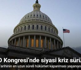 ABD tarihinin en uzun süreli hükümet kapanması yaşanıyor