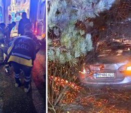 Tokat’ta alkollü sürücünün kullandığı araç şarampole yuvarlandı