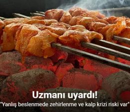 Uzmanı uyardı: Yanlış beslenmede zehirlenme ve kalp krizi riski var