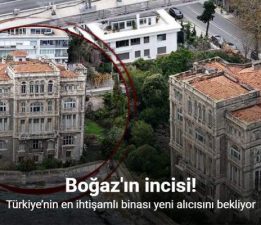 İstanbul Boğazı’nın en ihtişamlı binalarından Zeki Paşa Yalısı yeni sahibini bekliyor