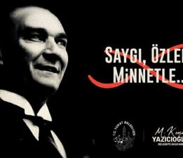 Başkan Yazıcıoğlu’nun “10 Kasım Atatürk’ü Anma Günü” mesajı