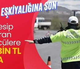Trafikte “Yol Kesme” eylemine rekor ceza geliyor