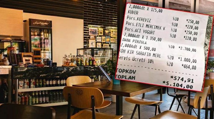 Restoranlarda “Masa ve Servis Ücreti” tartışmasına kesin yasak geliyor