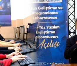 TOGÜ’de “Yeni Yazılım ve Oyun Geliştirme Laboratuvarları” açıldı