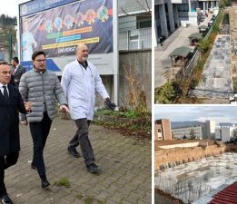 Tokat’ta hastane trafiğini rahatlatacak “Çift Otomasyonlu Otopark”