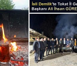 İsli Demlik’te Başkan Ali İhsan Gürel ağırlandı