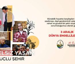 Başkan Yazıcıoğlu, “Engelsiz şehir Tokat için gönülden çalışıyoruz”